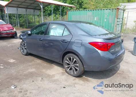 2017 Toyota Corolla Se from USA, damaged, VIN 2T1BURHE5HC792925